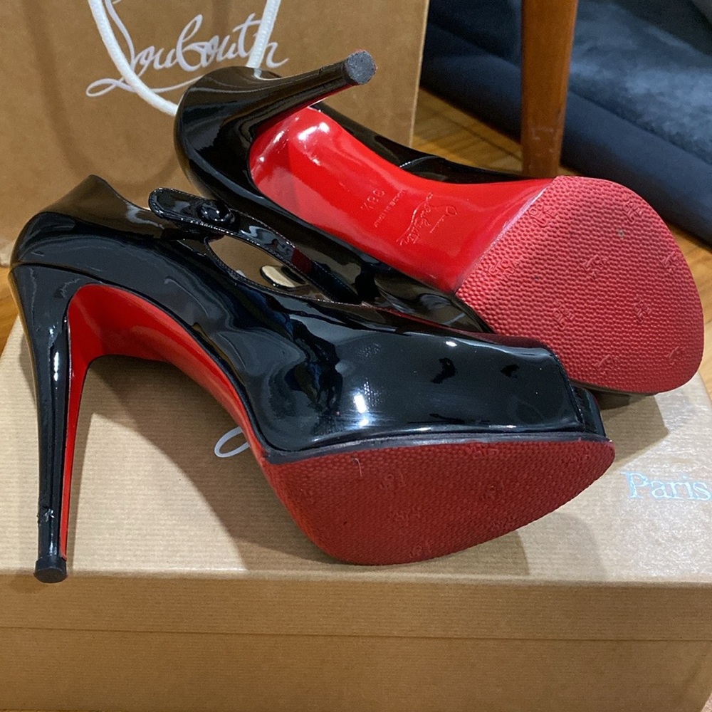 Christian Louboutin Jane Vendome 120 patent pump - Picture 2 of 10